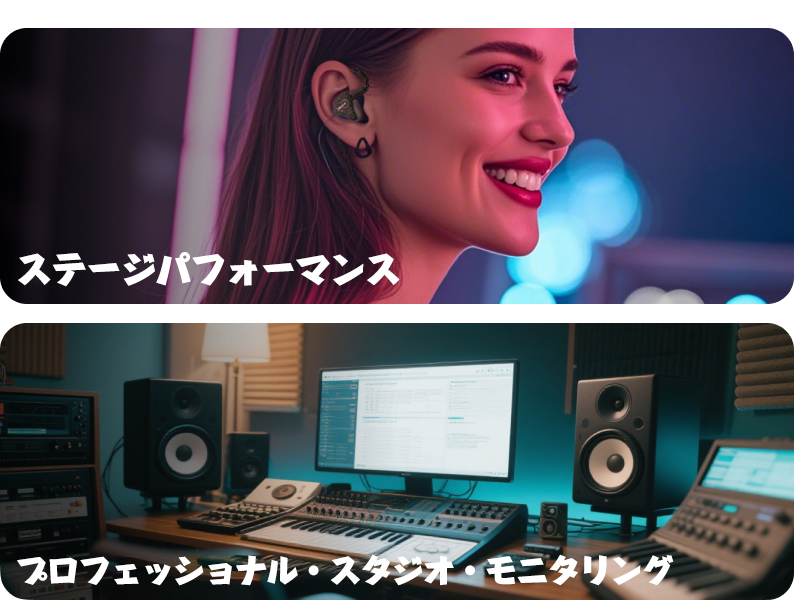 Amazon.co.jp: Linsoul ZiiGaat Lushハイブリット型(4BA+1DD